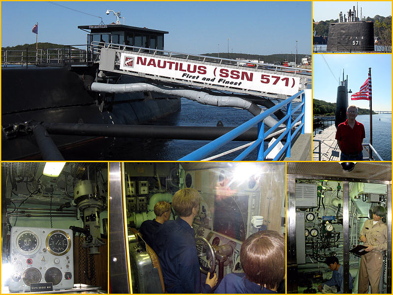 The Submarine Force Library & Museum, Groton, CT, <I>USS Nautilus</I>, October 2011